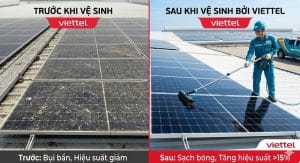 bảo dưỡng vệ sinh tấm pin